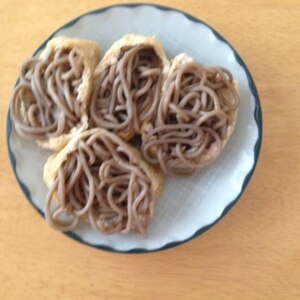 年越しそばが余ったら蕎麦いなりを作ろう！